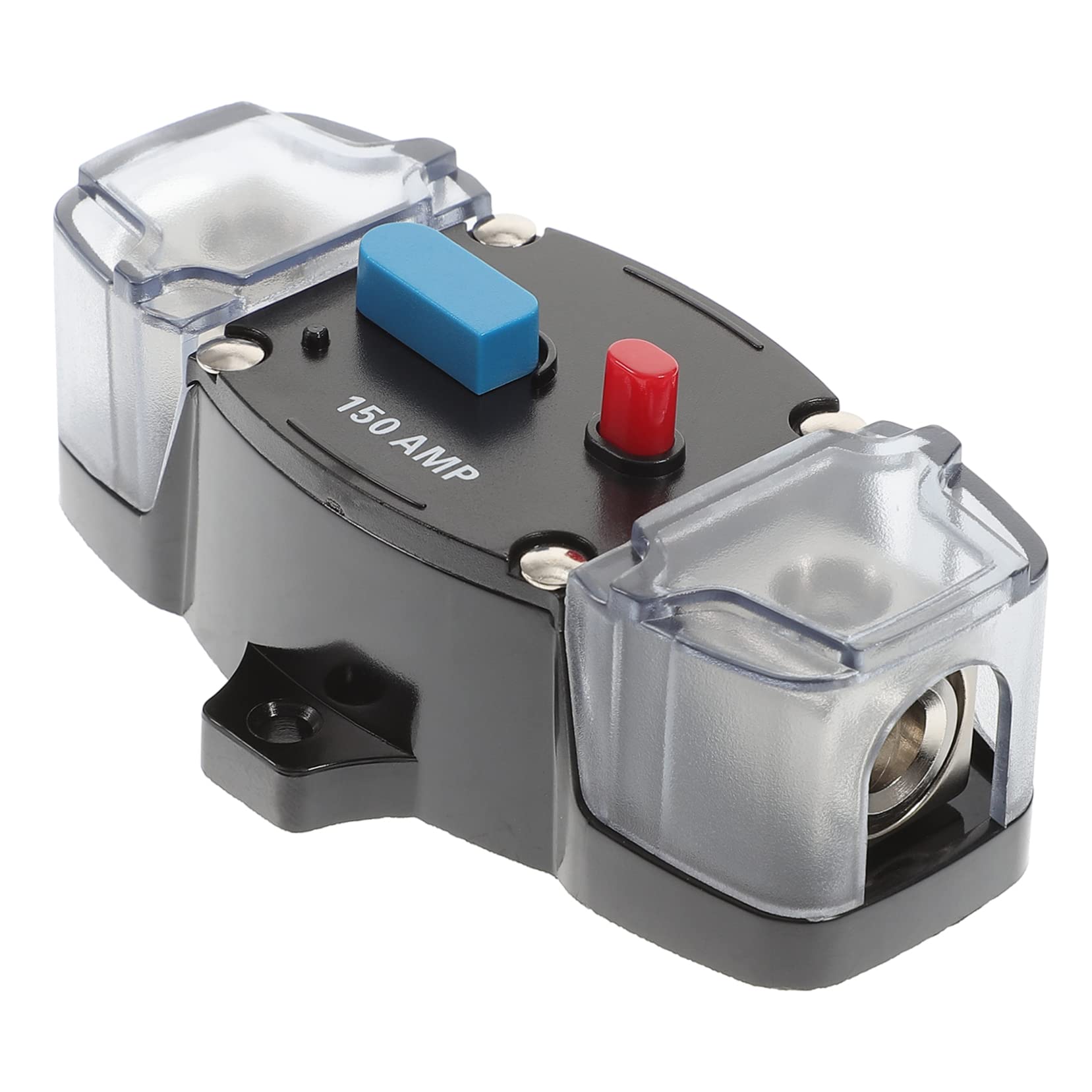 Interruttore automatico da 100 Amp con ripristino manuale, interruttore impermeabile da 12 V-48 V CC, per auto, marine, camper, traina, barca, ATV, alimentazione manuale, con alette in rame e rondella