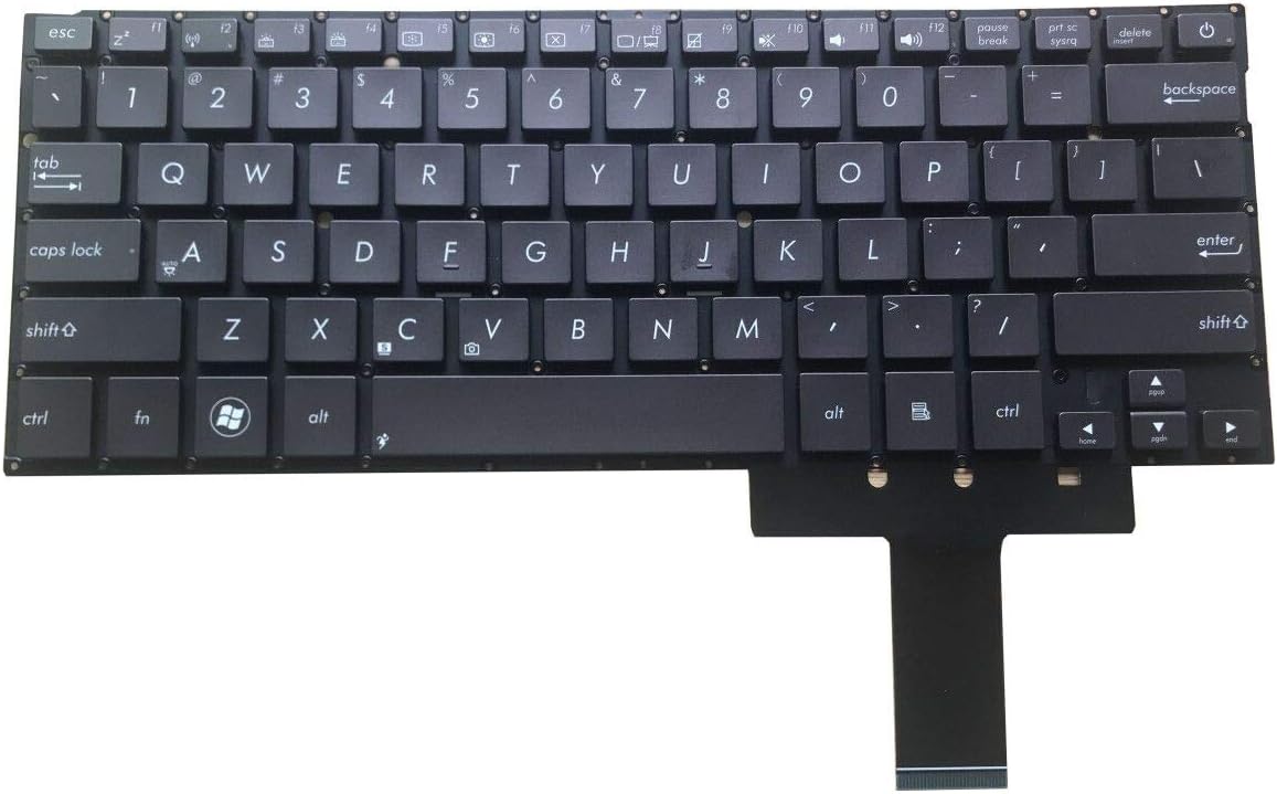 US Layout Notebook Keyboard for ASUS UX31 UX31A UX31E UX31L UX31LA Series Brown Frameless Without Backlight UX31 NSK-UQG01 0KNB0-3620US00 12310000285