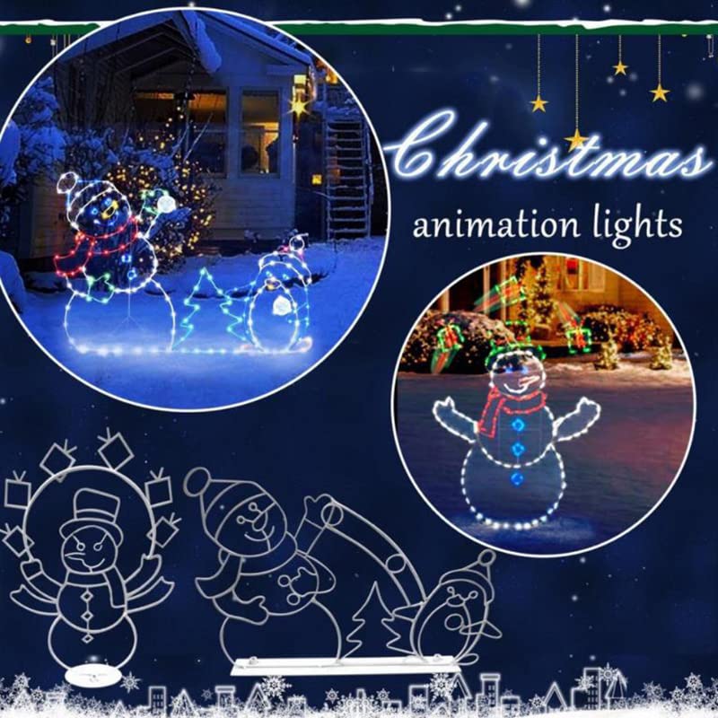 Amazon | Jinmoioy 可愛い雪だるま クリスマス LED