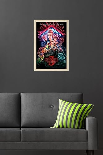Vista 50 de Trends International - Stranger Things de Netflix: Temporada 3, póster para pared de una hoja, 57 x 86 cm, versión de alta calidad no enmarcada