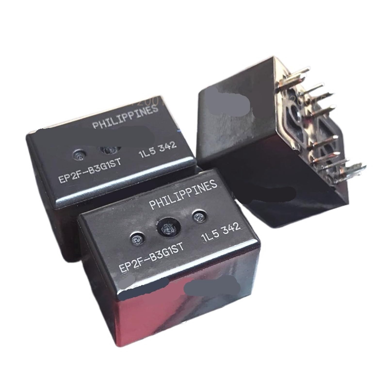 Relais EP2F-B3G1ST Ep2 anti panne pour circuit imprimé DIP-10 noir