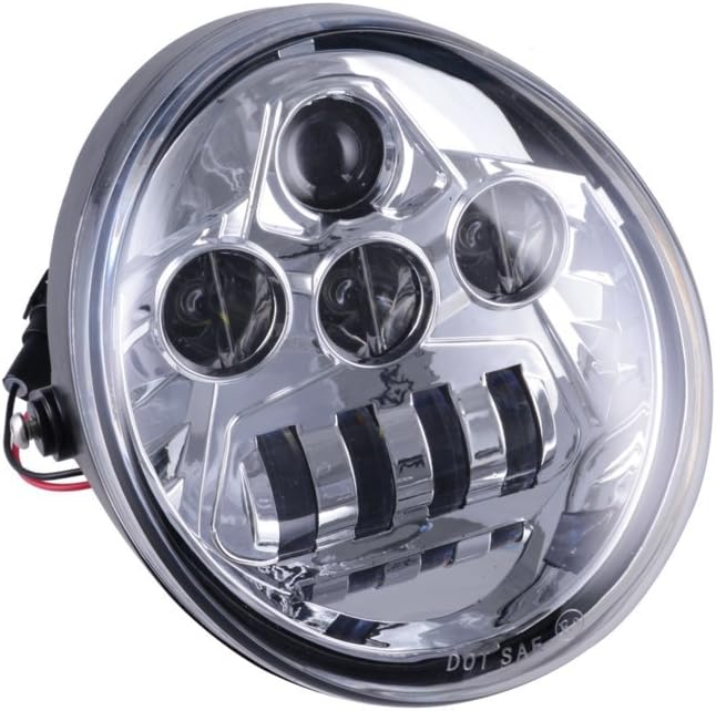 Chrome LED Headlight For Harley Davidson V-Rod VRod