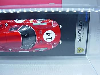 Amazon | LookSmart 1/43 Ferrari 250LM Le Mans 1968#14