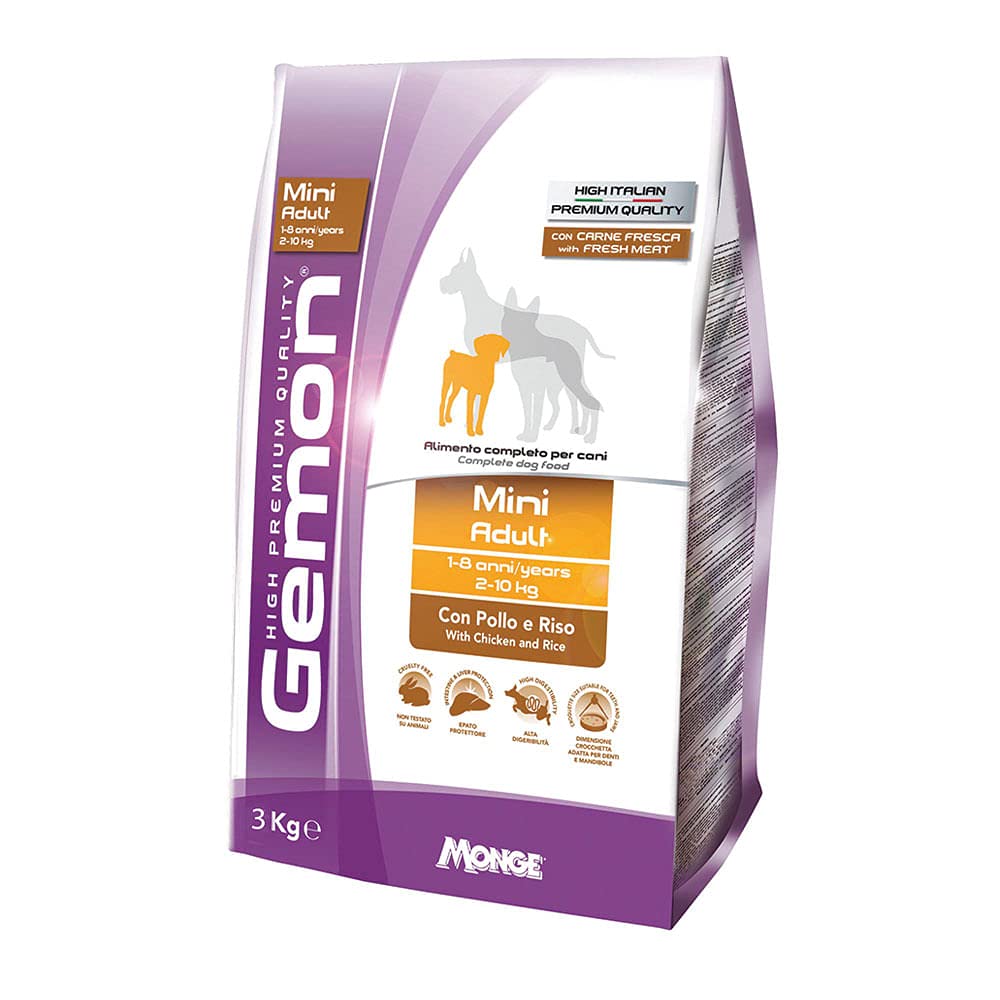 Monge Gemon Adult Mini Pollo kg. 3