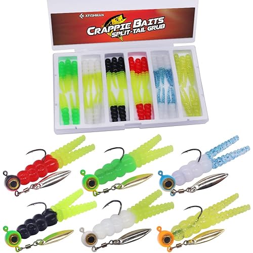 Crappie Jigs and Lures Kit -135 & 40 Piece Set