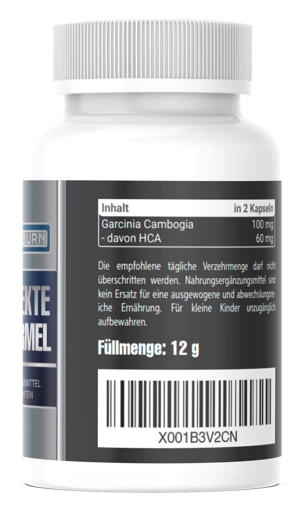 Saint Nutrition® GOODNIGHT F-BURN Kapseln Vegan - 1 Kapsel für die Nacht mit Garcinia Cambogia - für Männer & Frauen, schnell + hochdosiert