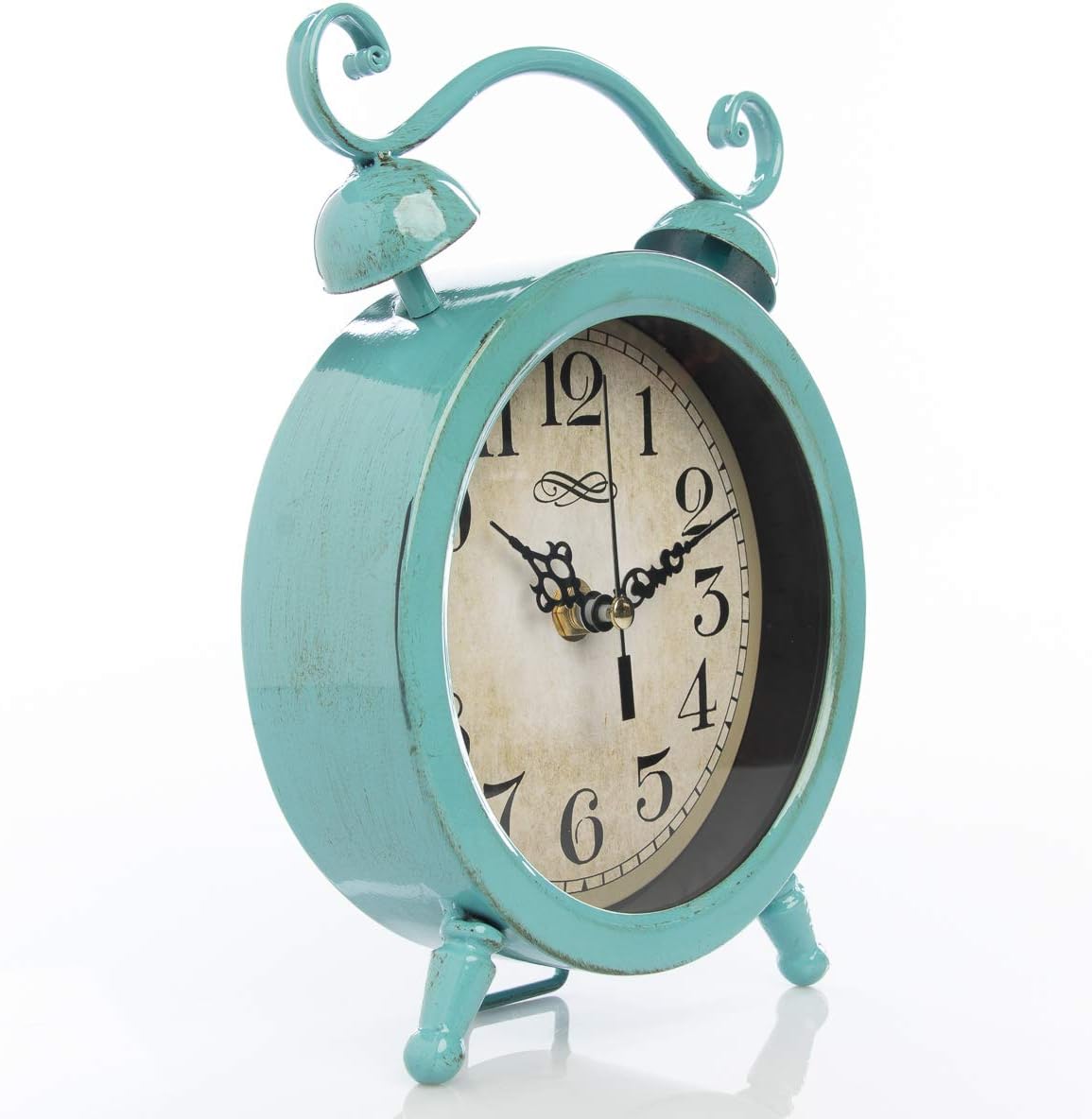 Better Homes and Gardens Teal Table Clock