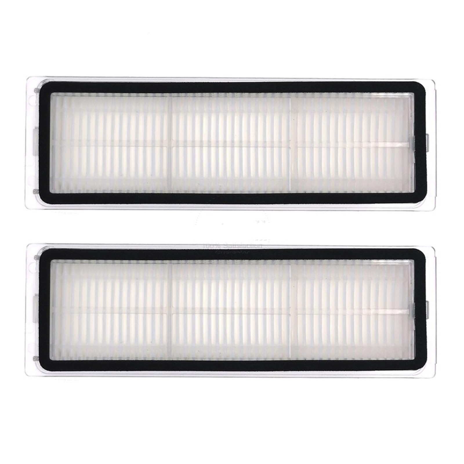 Kicici Compatible With XM Robot Vacuum X10 B102GL Accessories Robot Vacuum Cleaner Spare Parts Replacement Main Brush Hepa Filter Rags(2PCS Filter)