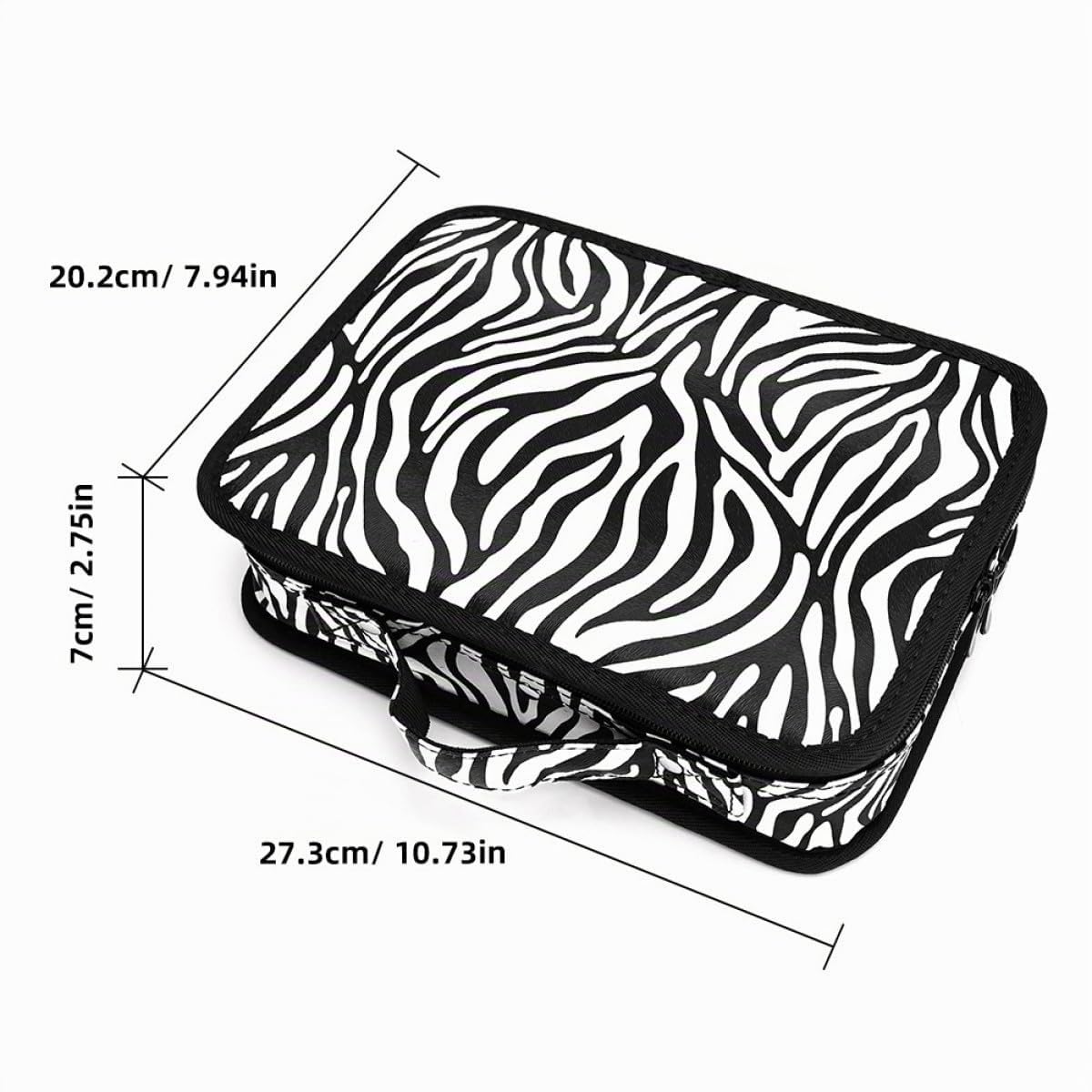 Friseurtasche Organizer für Haarschneidemaschinen Kompakter Scherenkoffer aus Robustem Material Tragbare Aufbewahrungstasche für Friseurwerkzeuge und Zubehör für Profis und