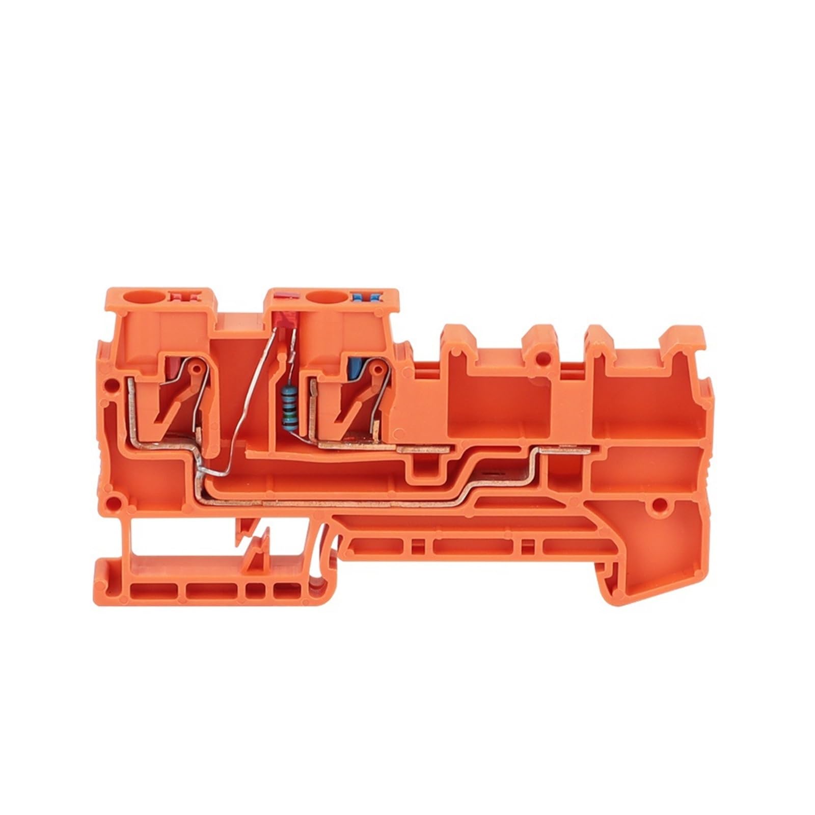 Bloque de terminales carril Din PTIO-IN2.5/3-LED con conector a presión para cable de 24V 6