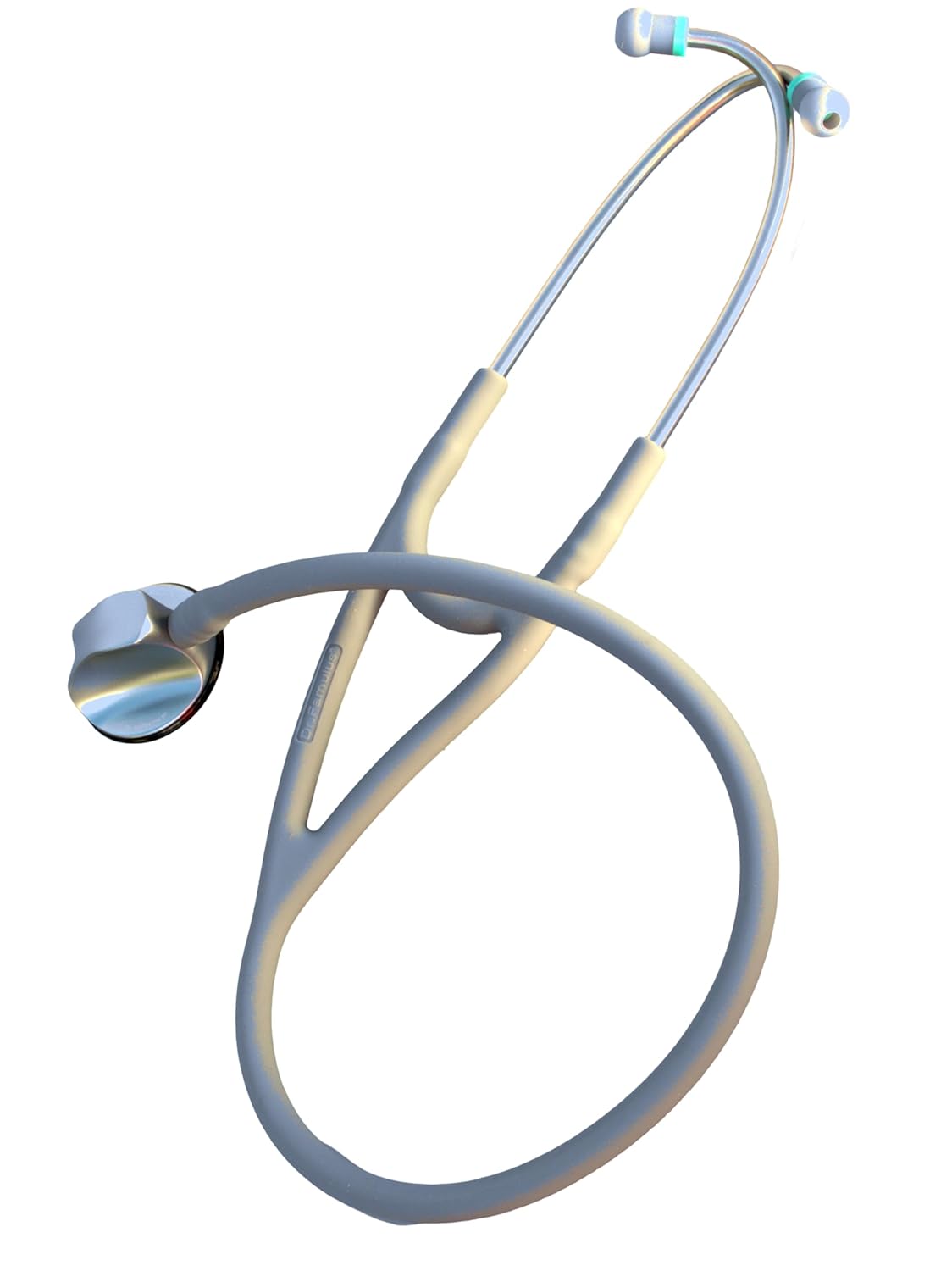 Specialist, Single Head Cardiology Stethoscope, Professional Quality, Long Tube, K971 Grey