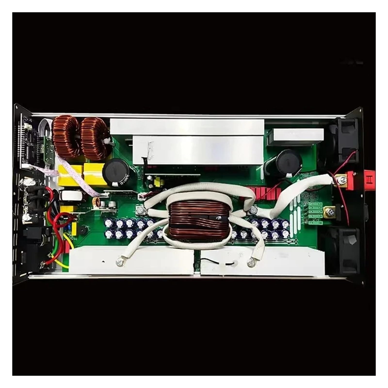 Inversor Onda Sinusoidal Pura con Transformador 5500 W Potencia Continua 2200W CC 12V-72V A CA 110V-220V Inversor Solar Coche Convertidor LCD Control Remoto.(48V,120V(60Hz),5500W)