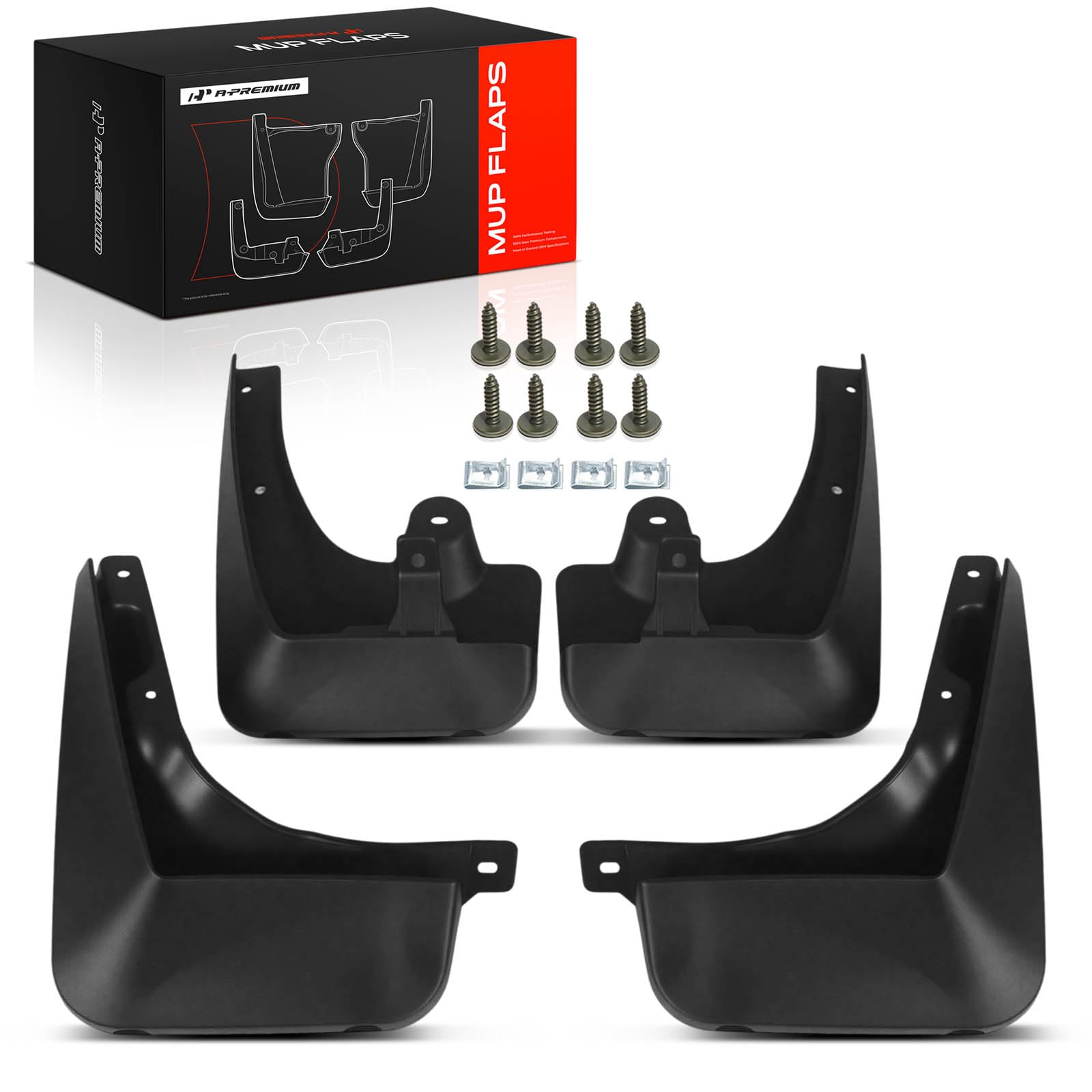 Amazon.com: A-Premium Mud Flaps, No Drilling Required Splash