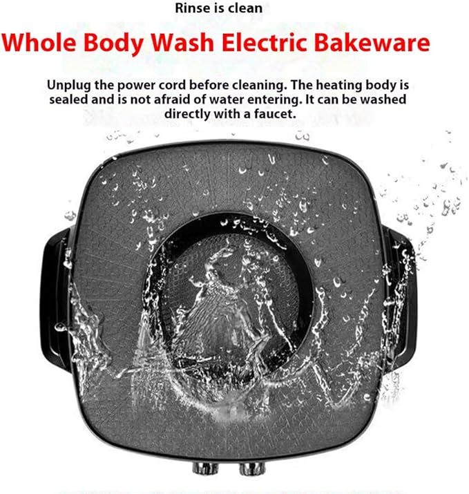 Olla Eléctrica 2 en 1, 1200W, para 2-5 Personas, Negra miniatura 6