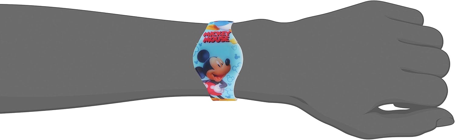 Disney Boy's Digital Plastic Casual Watch, Color:Blue (Model: MK1328) : Clothing, Shoes & Jewelry