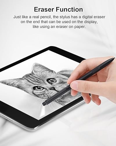 Miniatura 4 de EMR Stylus para 2 bolígrafos notables con borrador, bolígrafo de repuesto para tableta Notable 2, bolígrafos digitales con nivel de presión 4096,