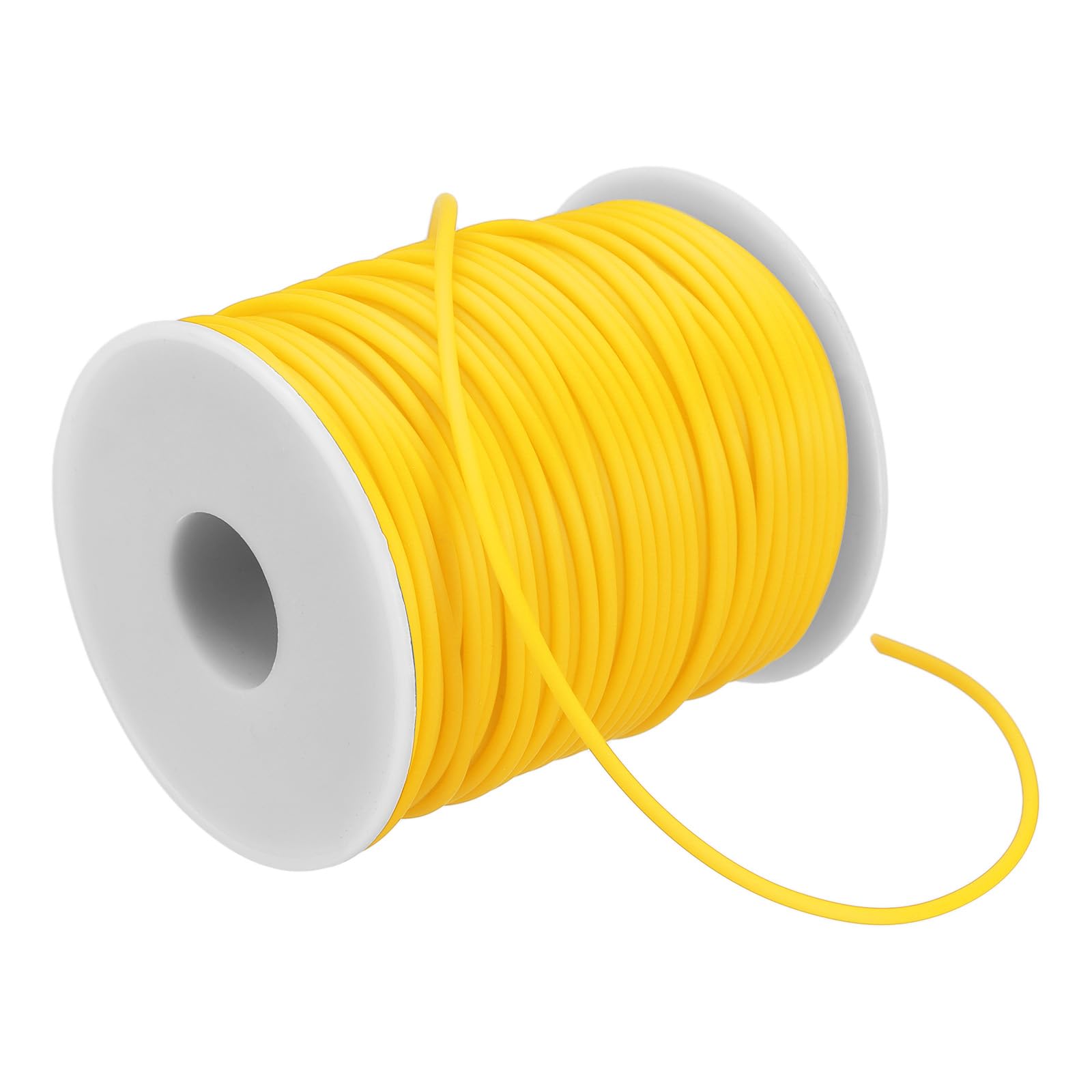 PATIKIL Hollow Pipe Rubber Cord 55 Yards 2mm