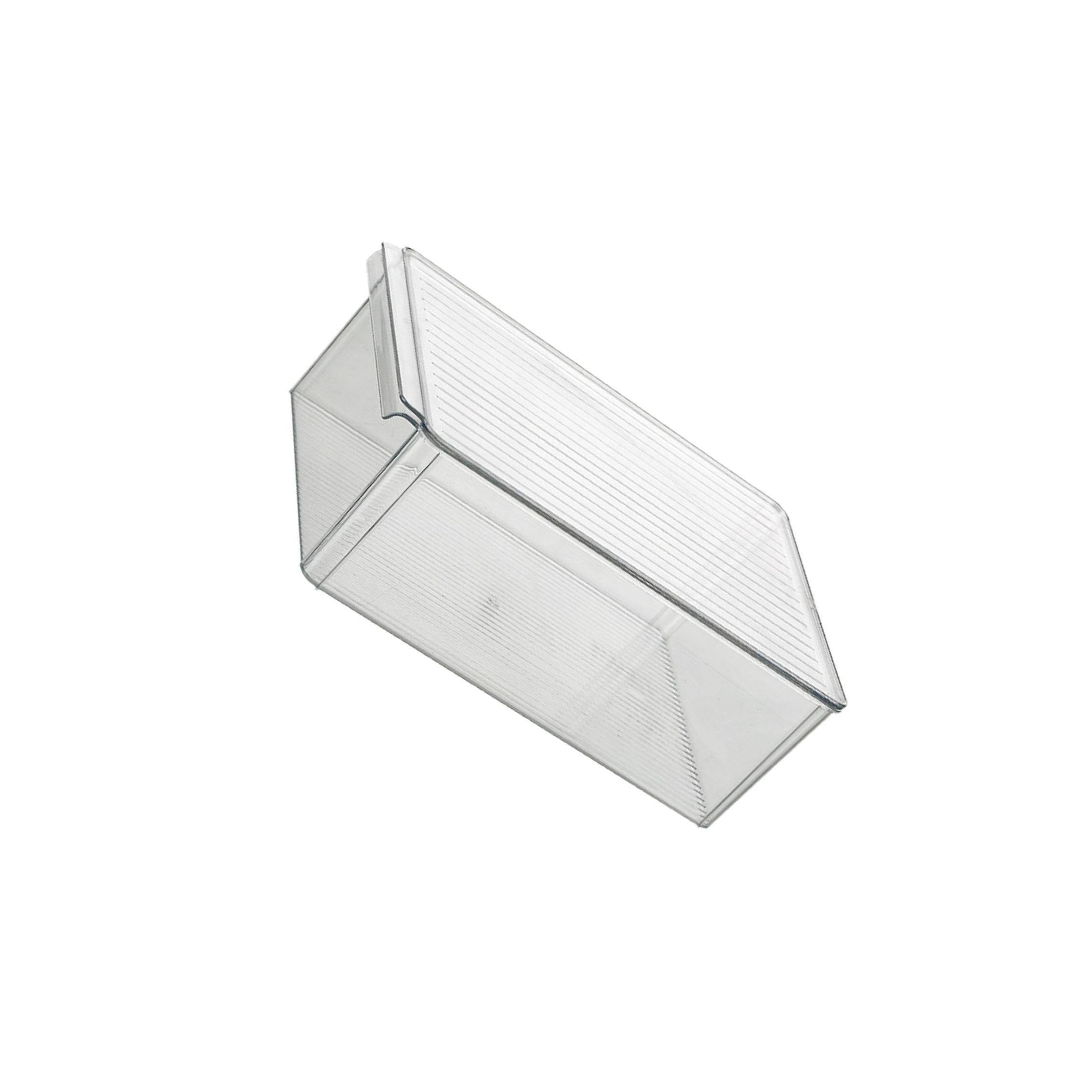 TWISAXC Premium Stackable Proofing Box Clear Food Storage Must Have For Busy Kitchens Storing Pizza Bread And Fruits Pantry Organization Refrigerator Organizer 6L