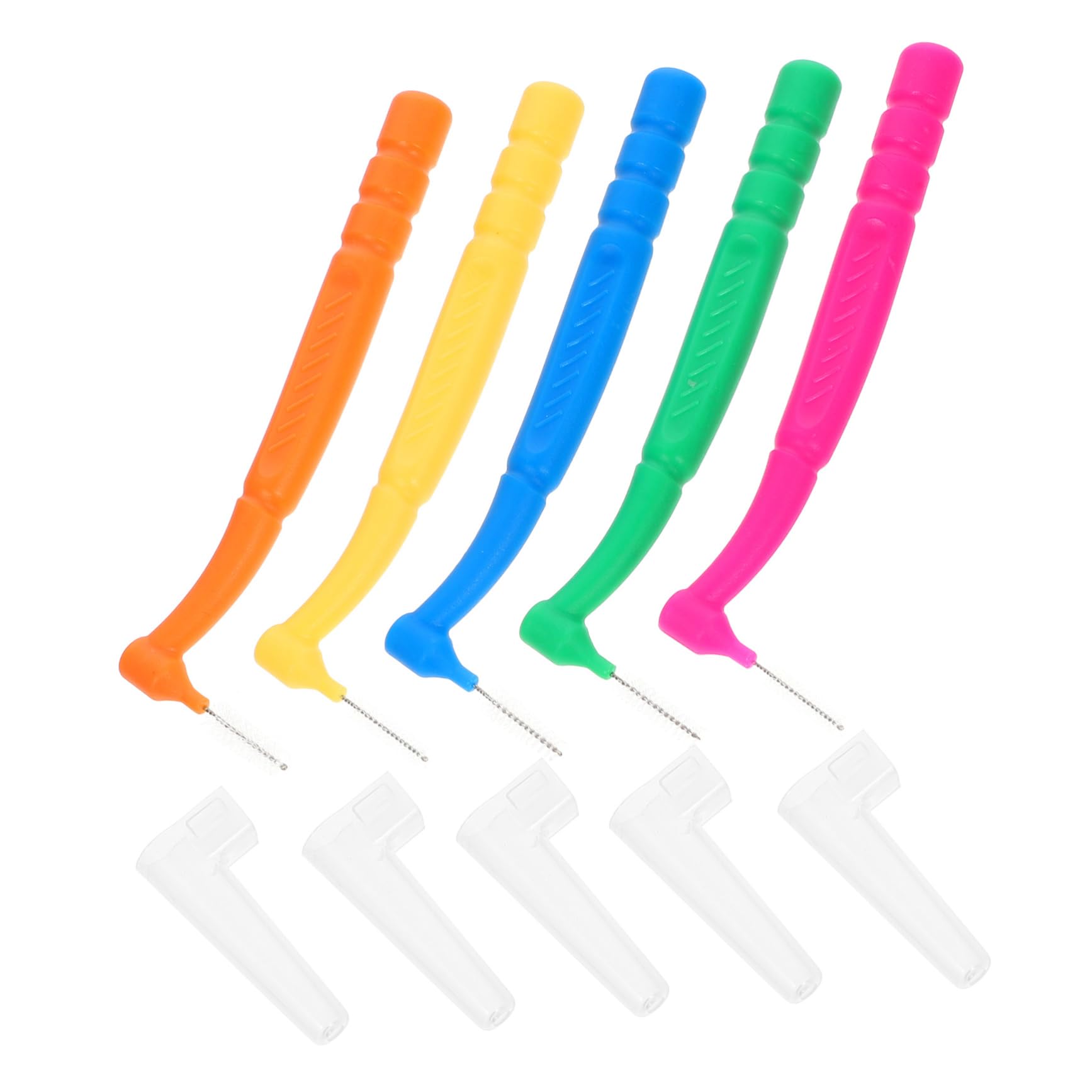 FOMIYES 250 Pz spazzolino scovolino spazzolino da denti tra i denti gengiva care Spazzolino per spazi interdentali strumenti dentali