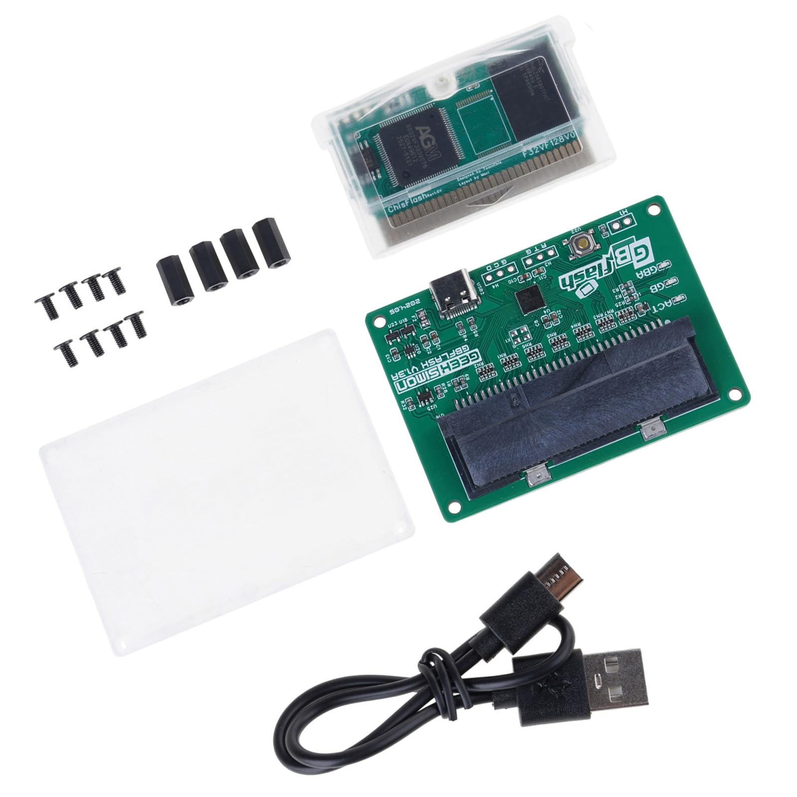Copia de seguridad de cartucho profesional con tecnología 512K para consolas de juegos, capacidad de escritura de juegos, copia de seguridad de grabadora