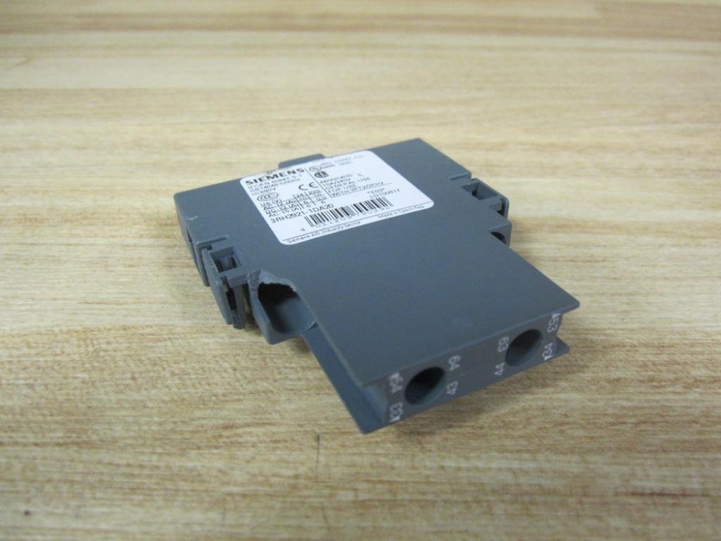 Contacto auxiliar lateral Siemens 2na s0 tornillo din50005 para contactores
