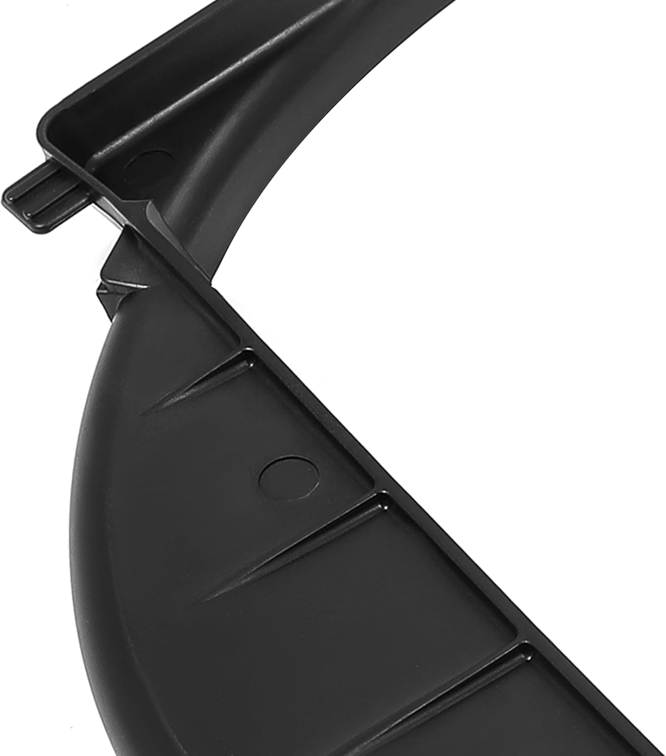 HECASA Radiator Cooling Fan Shroud Compatible with 1987-2001 Jeep Cherokee Wagoneer Replacement for CH3110104 52027501AB 52027501AC PP Plastic Black