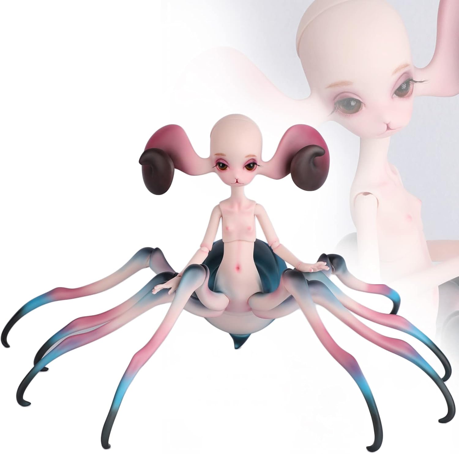 エクルベージュ Doll Chateau 蜘蛛羊 球体関節人形 ドール クモ 人外