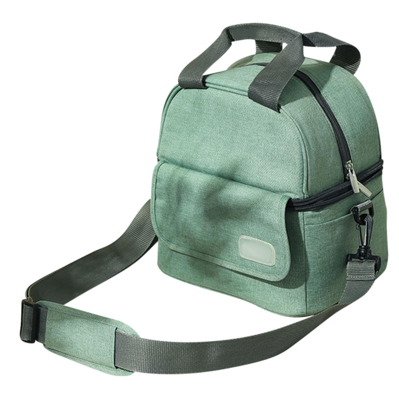 UPKOCH Bolsa Portátil de Lactancia Materna Doble Capa Verde