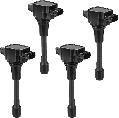 Paquete de bobinas de encendido 4 piezas para Infiniti FX50 M56 Q70 Q70L QX60 QX70, Nissan March Altima Cube NP300 Frontier NV200 Rogue Select