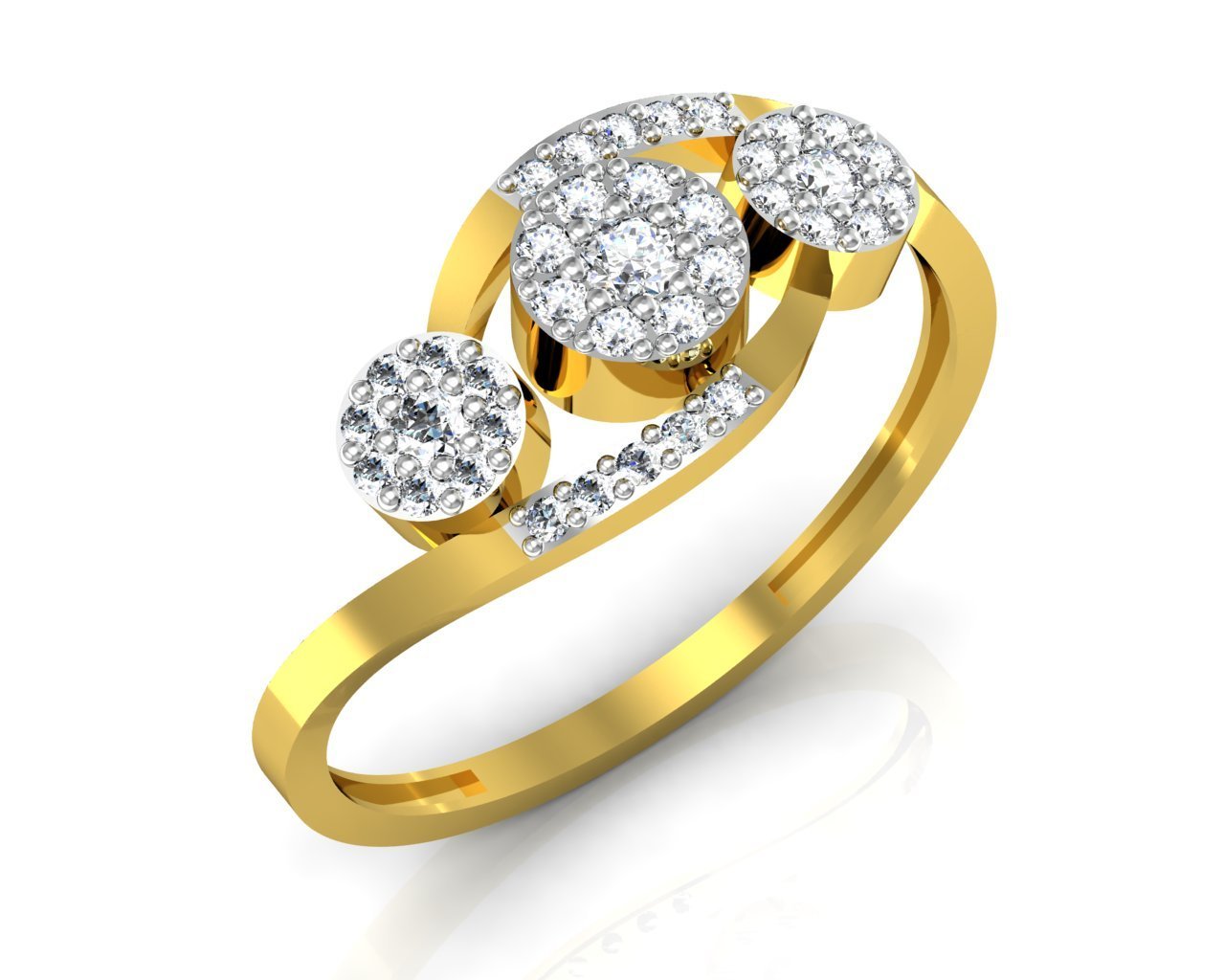 avsar 14k (585) Yellow Gold Ring-picture-30