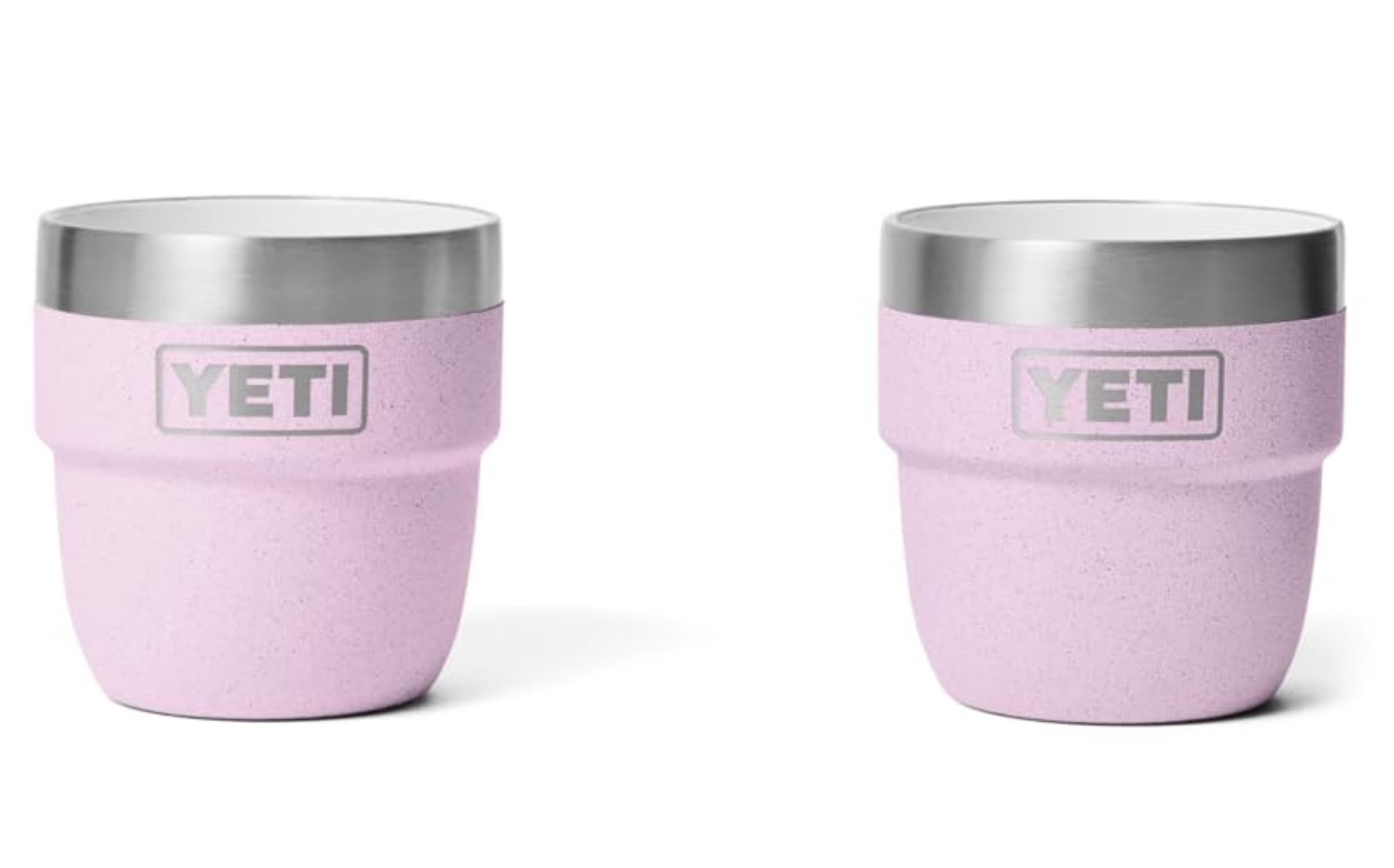 YETI Rambler Espresso Cup, Vacuum Insulated Stainless Steel Stackable Cup, Cherry Blossom, 2 Pack 4 oz (118 ml) โ image 1