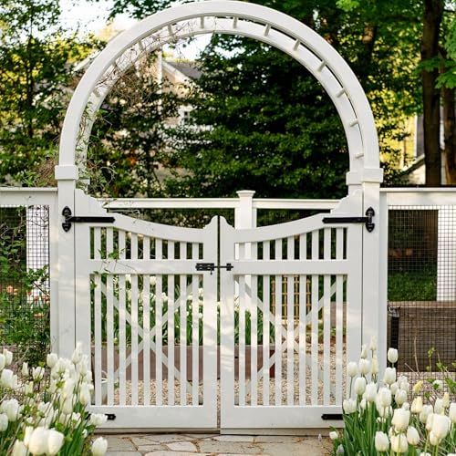 ZOFUN 2 Stück Schwarzer Türriegel aus Edelstahl, Bolzenriegel Riegelschloss Schlossriegel Torriegel Abschließbar 200mm Riegel für Türen, Schiebetore, Badezimmer & Schuppen