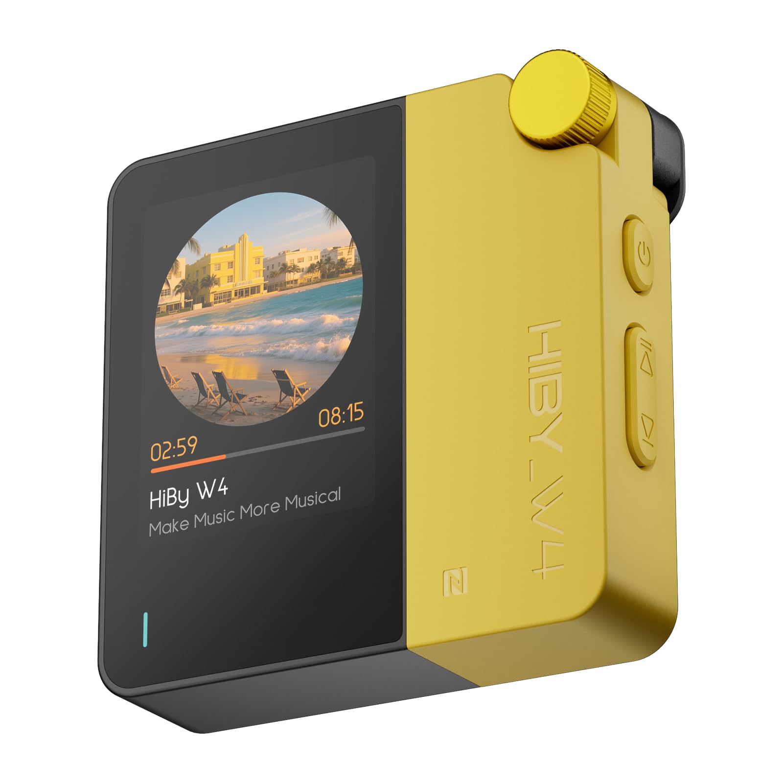 Hiby W4 イエロー ポータブル音楽プレーヤー 本体 Amazon.co.jp: HiBy W4 Yellow : 家電＆カメラ
