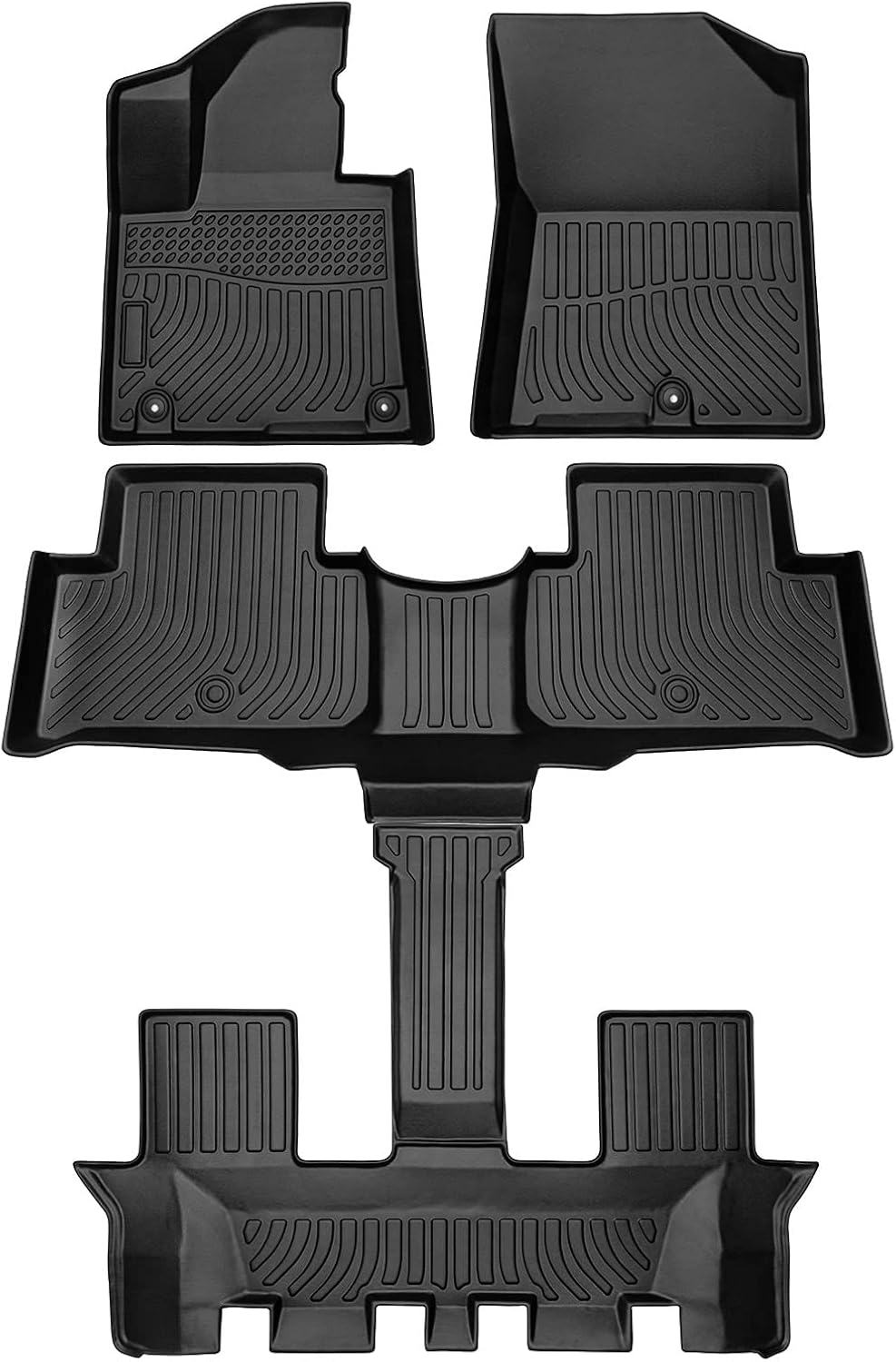 Cartist Custom Fit for Floor Mats Kia Sorento 2021 2022 NonHybrid (6/7 Seat) All