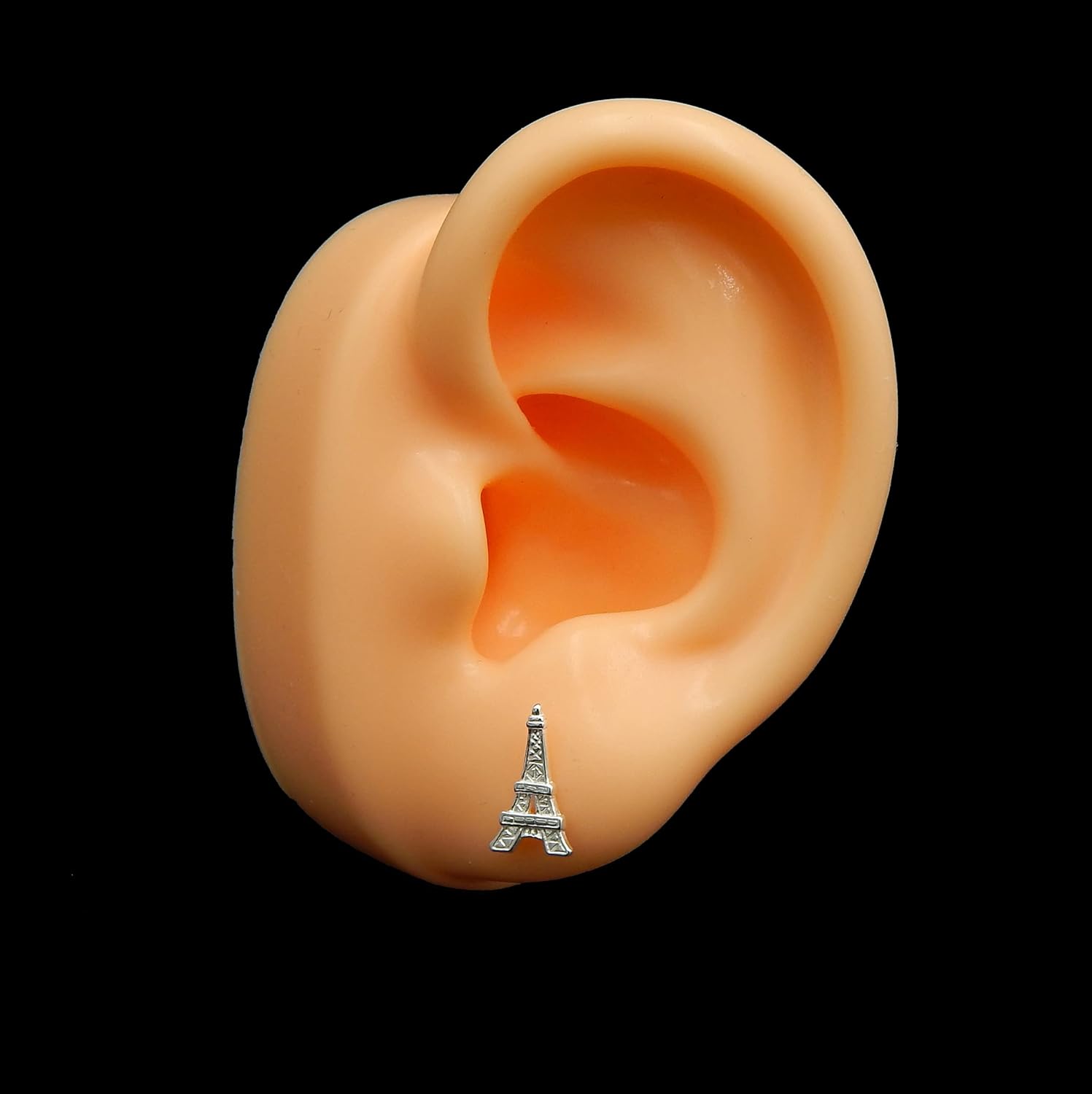 ICYROSE 925 Sterling Silver Eiffel Tower Stud Earrings (Nickel Free) 18881 - Image 6