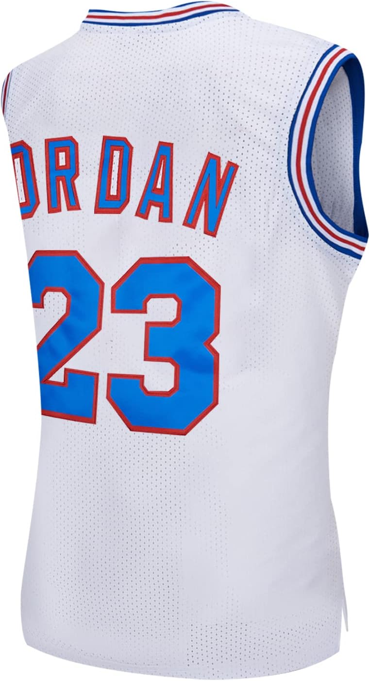 CAIYOO#23 Bugs Lola #6 Space Movie Basketball Jersey for Men 90s Hip hop Clothing for Party