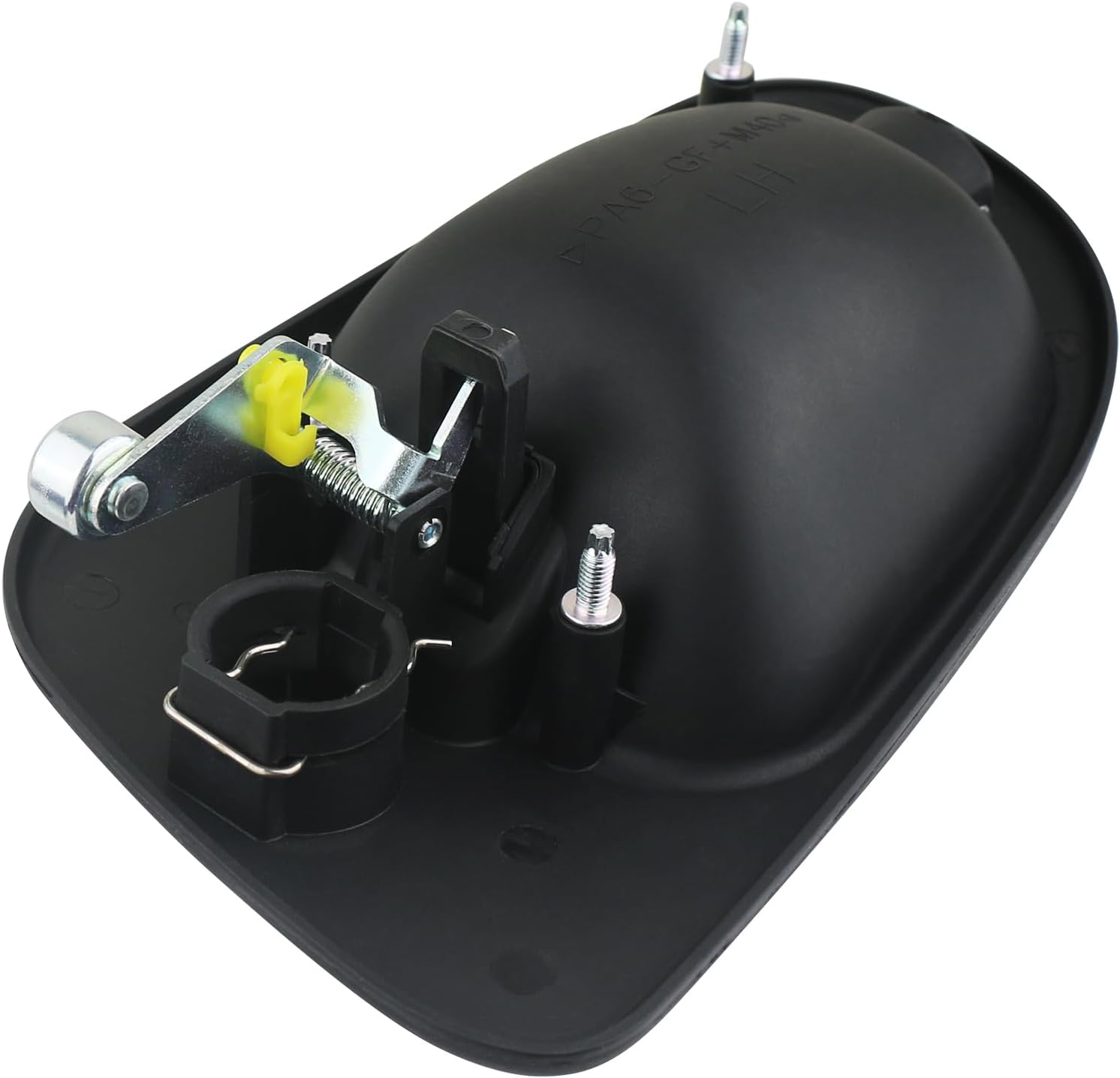 APPERFiT Exterior Door Handle Front Left Driver Side LH Black Compatible with Freightliner Truck 108SD 114SD Cascadia M2 106 M2 112 S2G 2008-2019 Replaces A18-47729-002