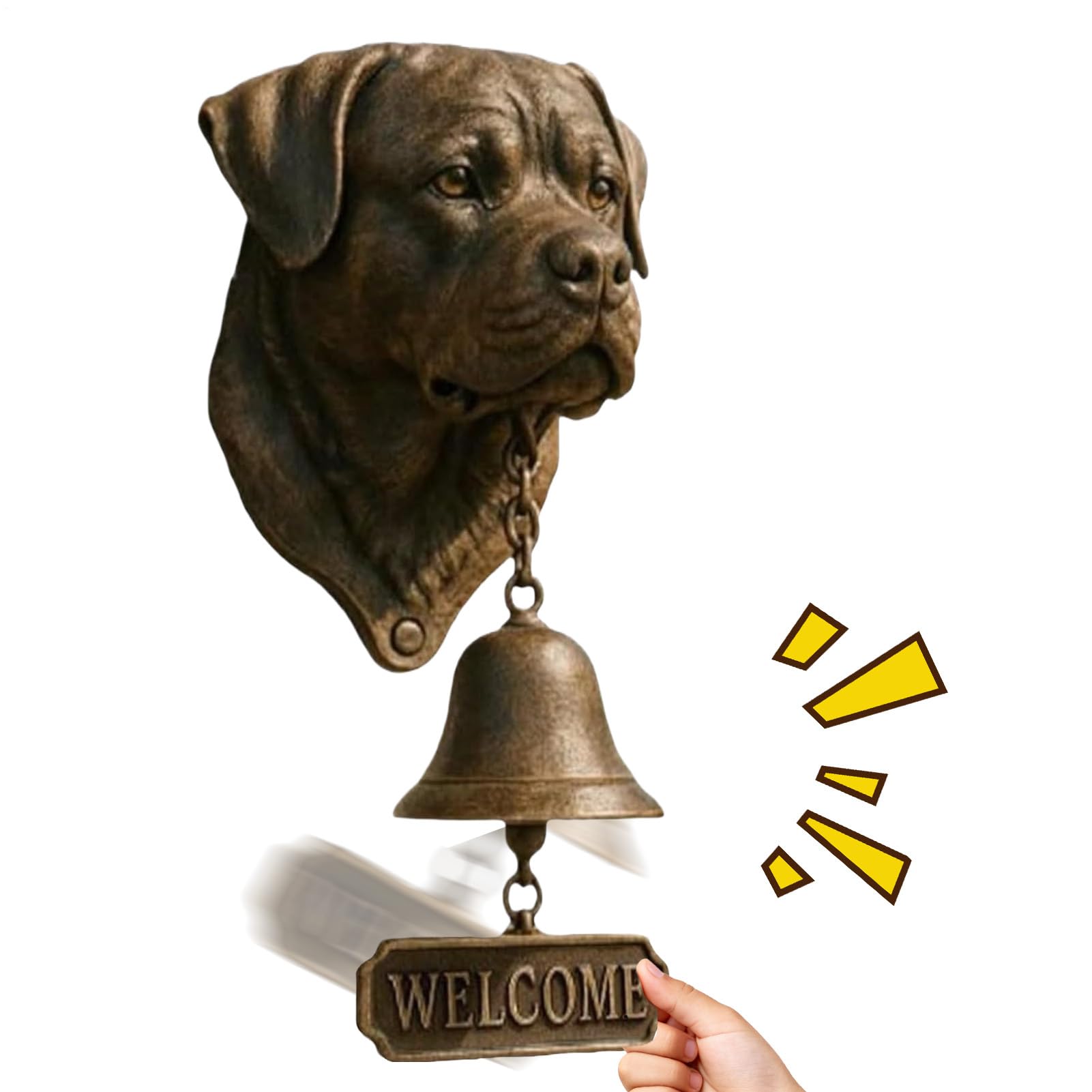 Various Dog Welcome Doorbells Vintage Rustic Animal-Themed Decorative