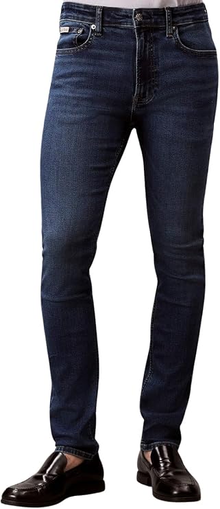 Calvin Klein Skinny Oil Slick Jean Regen - Jeans Hombre