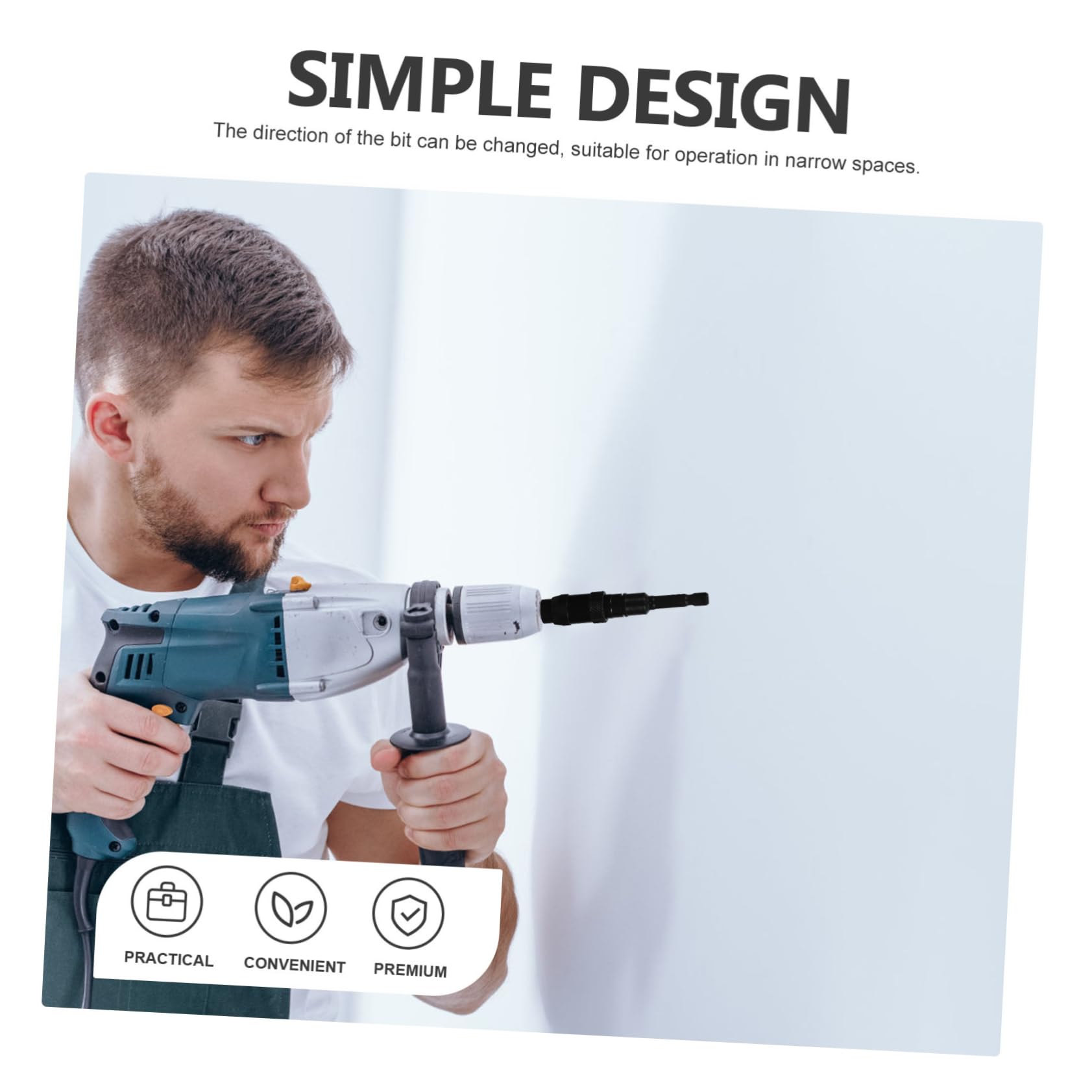 TOPBATHY 3pezzi Prolunga Flessibile Per Cacciavite Con Porta Inserti Magnetico Rotazione e Angolo Adatta Per Spazi Stretti e Punte Da Trapano Design Ergonomico e Facile Da Usare