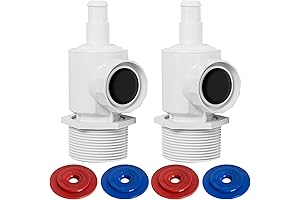 2-Pack Polaris Wall Fitting Connector for Zodiac, Polaris Pool Cleaners