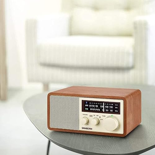Miniatura 5 de Sangean Radio de gabinete de madera WR-16 AM/FM Bluetooth