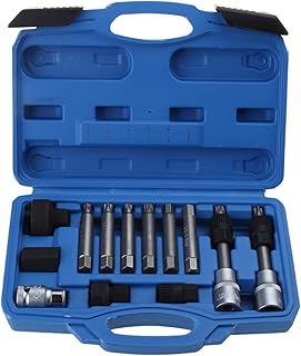 Vynetra Herramienta de extracción de polea de alternador, herramienta de extracción de polea de metal para vehículo de automóvil