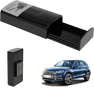 Txkrhwa Magnetic Key Box Durable Black Plastic Key Cases with Strong Magnets Hide Key Holder Safe Emergency Key Box Anti-Rust Key Holder Under Car Secret Spare Key Storage for Car Home Key