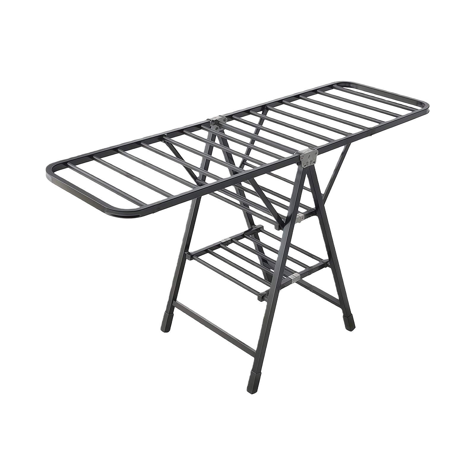 Kaeltsyn Compact Portable Garment Dryer with Extended Panels Smooth Casters Small Spaces Portable Laundry Drying Rack