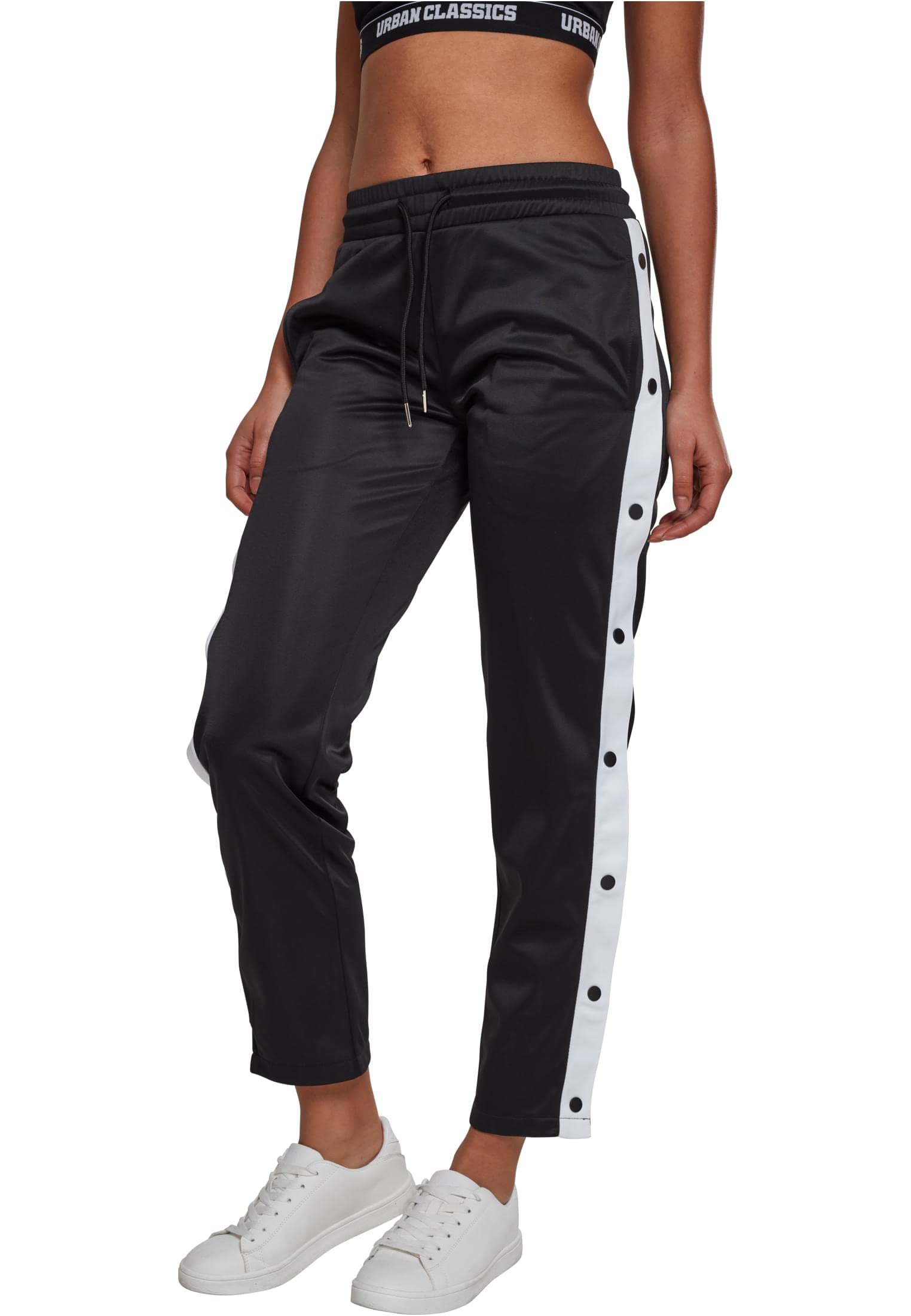 Urban Classics Damen Ladies Button Up Track Pants