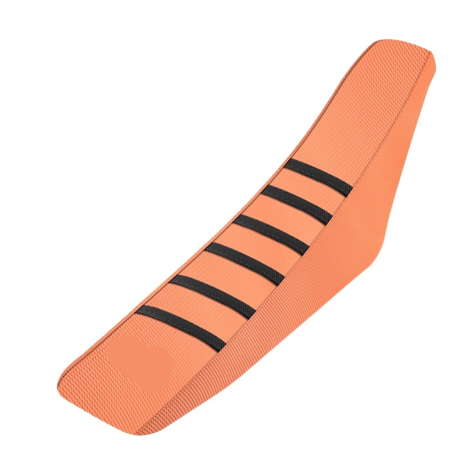 Coprisedile Powerzone universale per moto a costine impermeabile morbido per coprisedile Coprisedile per moto(Orange-Black)