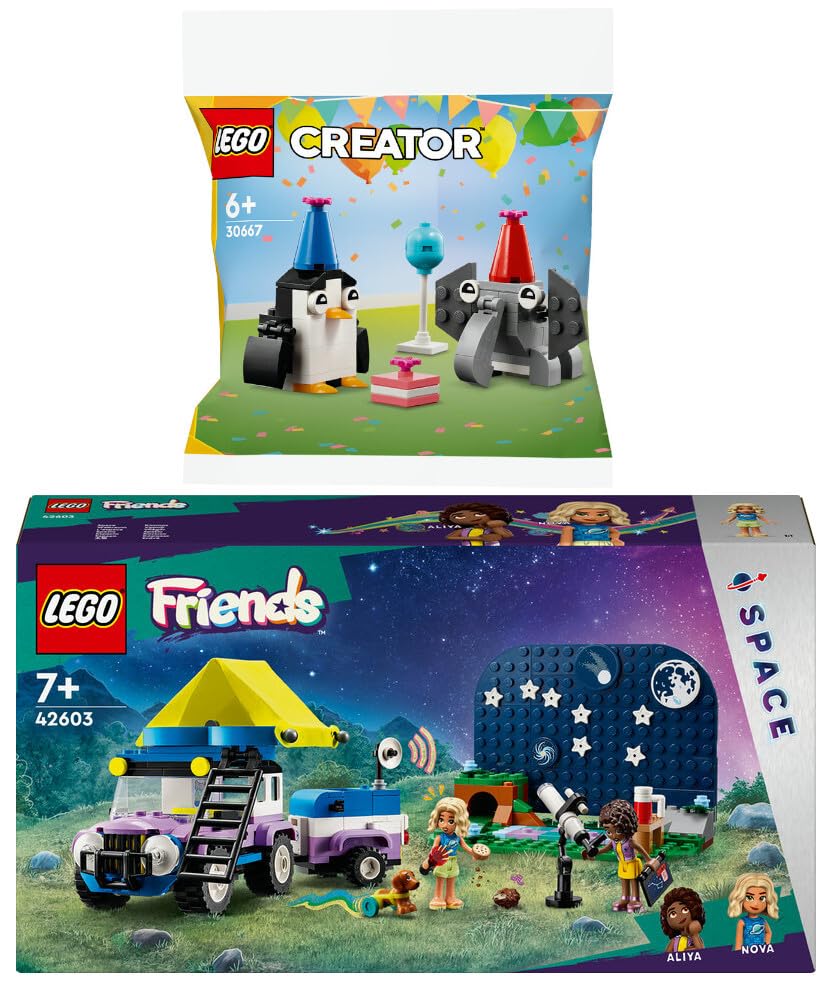 Amazon.com: BRICKCOMPLETE Lego Set: 42603 Stargazer Camping