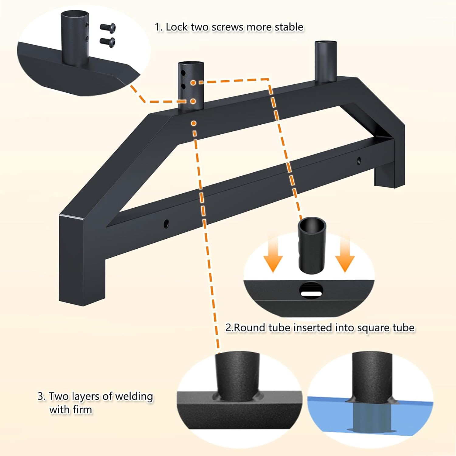 Heavy Duty Clothes Rack Rolling Clothes Rack 3 Rods Clothing Rack 450lbs Capacity 51"-71" L X 19.7" D X 73-79" H Adjustable Rolling Garment Rack