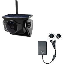 1080P Solar Magnetic WiFi Backup Camera with 8700mAh Magnetic 12V Battery Pack